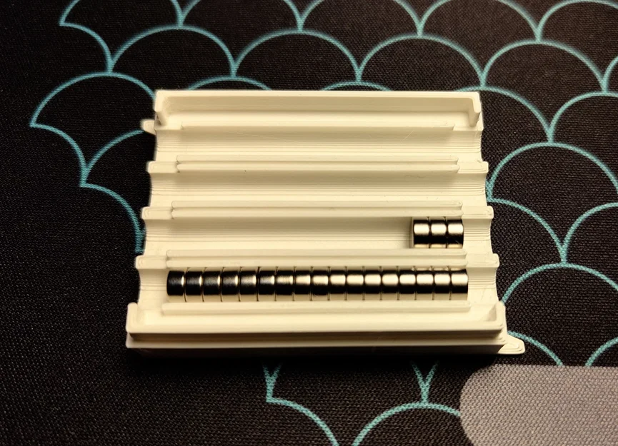 Hộp đựng nam châm 6x3mm - Image 1