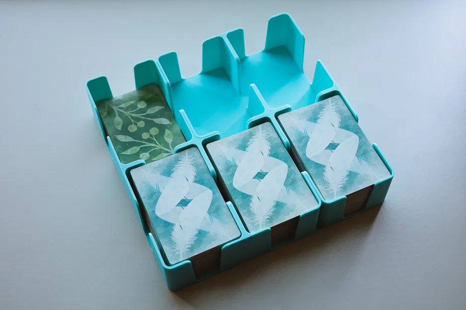 Khay đựng thẻ và Chuồng chim cho Game Board Wingspan - Image 3