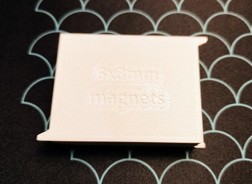 Hộp đựng nam châm 6x3mm - Image 2