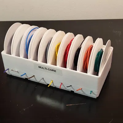 Giá đỡ cuộn dây Gridfinity 70mm