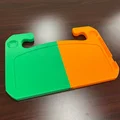Nguy hiểm, chỉ dùng khi xe đỗ - Khay Bàn Gắn Vô Lăng Ô Tô - Thumbnail 4