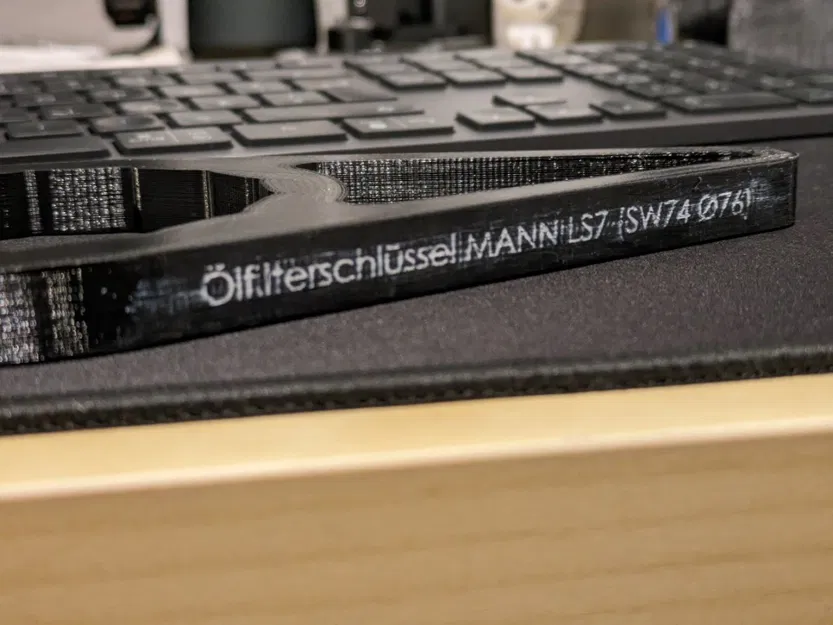 Dụng cụ mở lọc nhớt MANN Ø76 SW74 - Image 1