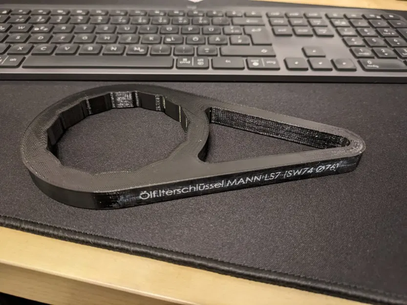 Dụng cụ mở lọc nhớt MANN Ø76 SW74 - Image 2