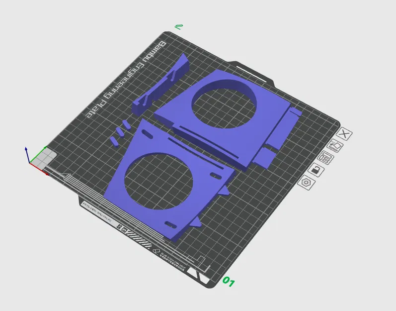 Mắt Radar R2-D2 tách thành 3 phần để in tốt hơn - Image 1