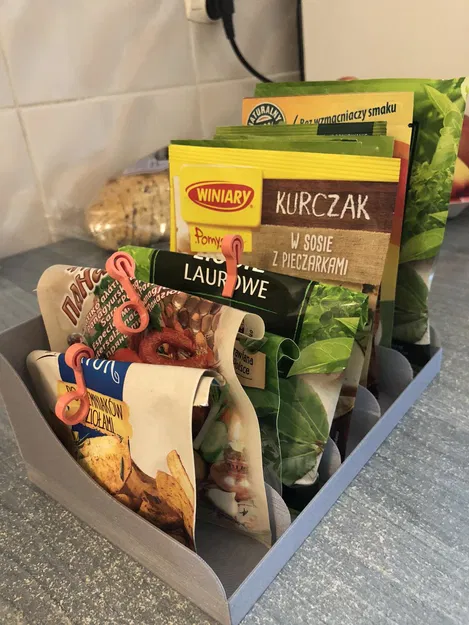 Kệ đựng túi đựng gia vị nhà bếp - Image 1