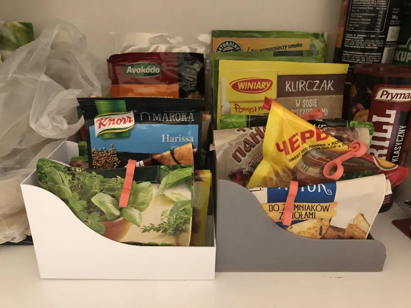 Kệ đựng túi đựng gia vị nhà bếp - Image 6