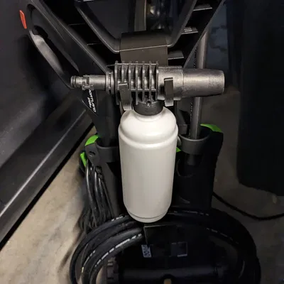 Kệ Giữ Bình Xịt Xà Phòng Cho Máy Rửa Xe Áp Lực