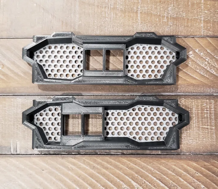 Voron v0.2 Stealth Skirt Hậu Phần Có Hai Keystone - Bản Chỉnh Sửa - Image 1