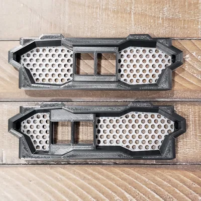 Voron v0.2 Stealth Skirt Hậu Phần Có Hai Keystone - Bản Chỉnh Sửa