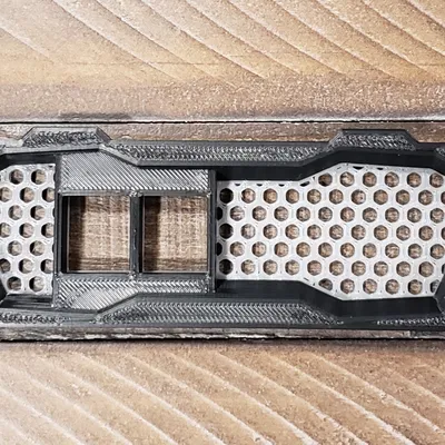 Voron v0.2 Stealth Skirt Hậu Phần Có Hai Keystone - Bản Chỉnh Sửa