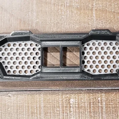 Voron v0.2 Stealth Skirt Hậu Phần Có Hai Keystone - Bản Chỉnh Sửa