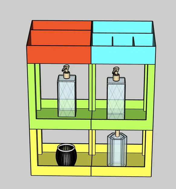 ORGANIZZATORE GT159 - Khay đựng mỹ phẩm - Image 1