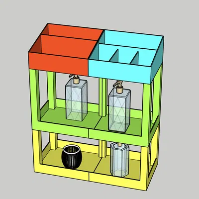ORGANIZZATORE GT159 - Khay đựng mỹ phẩm