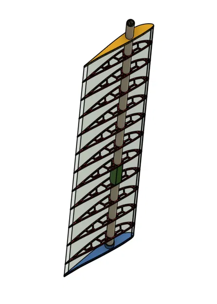 Cánh Máy Bay Lượn RC Sải Cánh 750mm Hiệu Suất Cao - Image 2