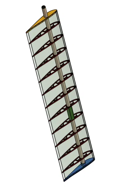 Cánh Máy Bay Lượn RC Sải Cánh 750mm Hiệu Suất Cao - Image 4