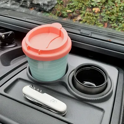 Giá đỡ cốc Jumper Ducato Lắp Bảng Điều Khiển Kèm Khay Đựng