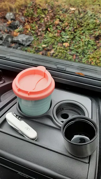 Giá đỡ cốc Jumper Ducato Lắp Bảng Điều Khiển Kèm Khay Đựng - Image 4