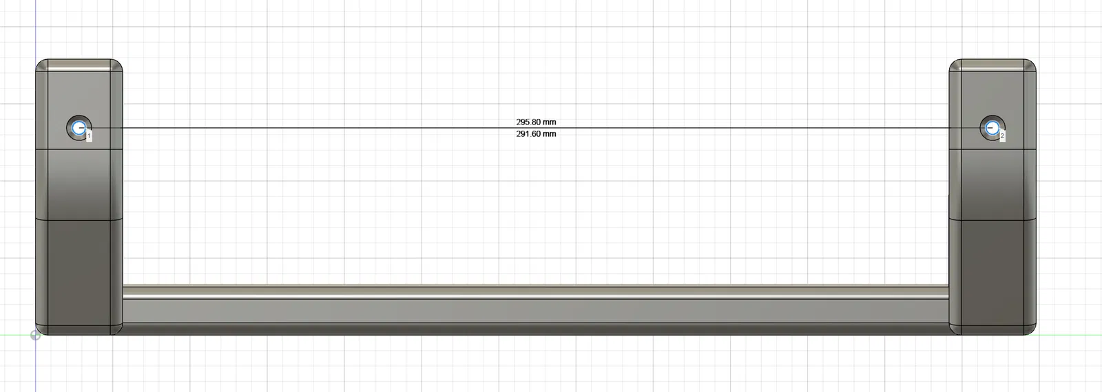 Tay nắm tủ lạnh - Beko - Image 2