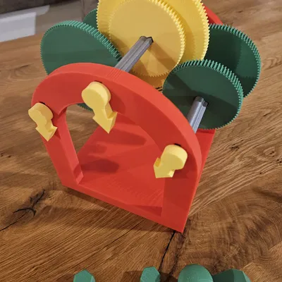 Bánh Răng Trượt - 2 Bánh Răng Trượt - 2 Khối Trượt