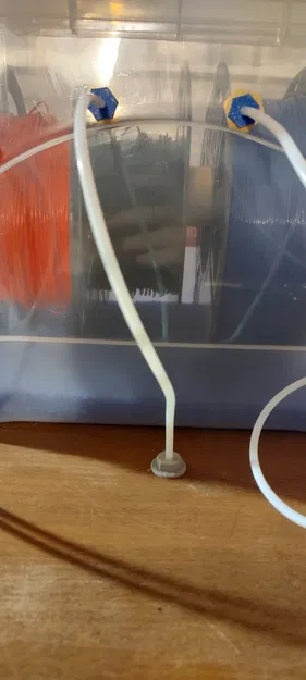 Ống nối PTFE dài 42mm từ hộp đựng đến tủ máy in - Image 4