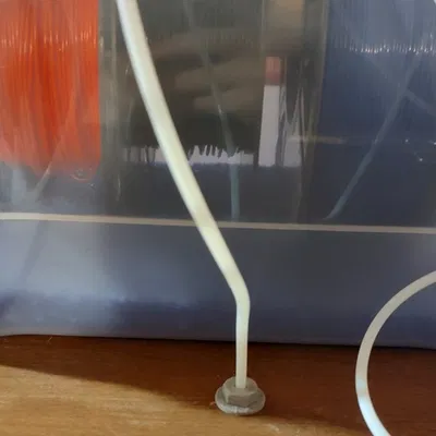 Ống nối PTFE dài 42mm từ hộp đựng đến tủ máy in