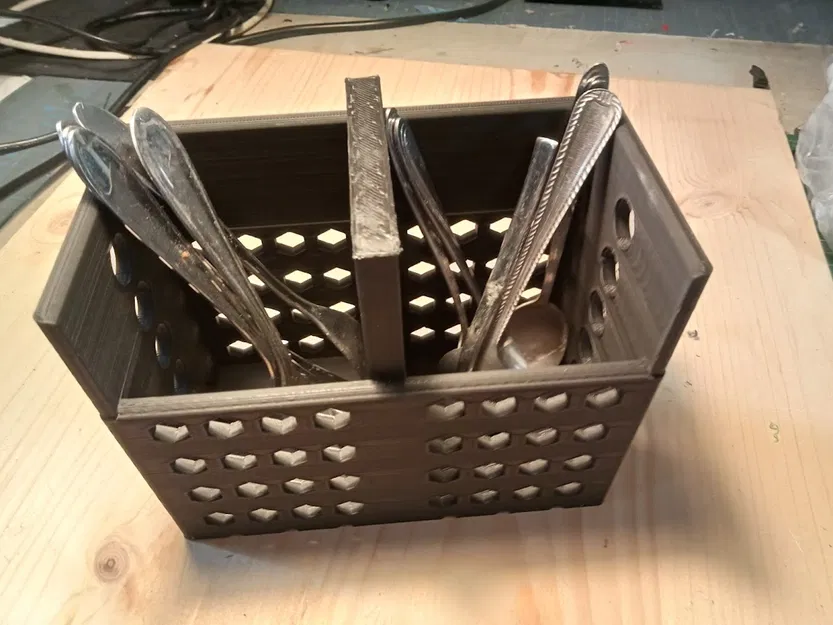 Chân Đế Đựng Dao Nĩa / Khay Cắm Dao Nĩa Để Bàn - Image 1