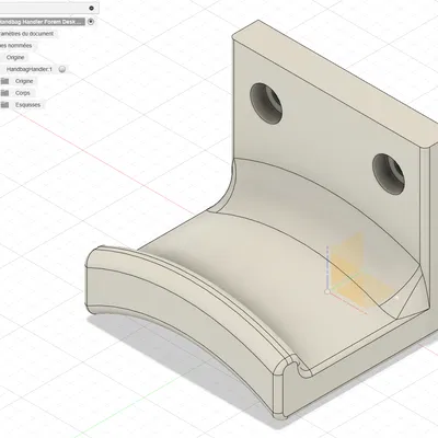 Móc Treo Balo Bàn IKEA Bekant