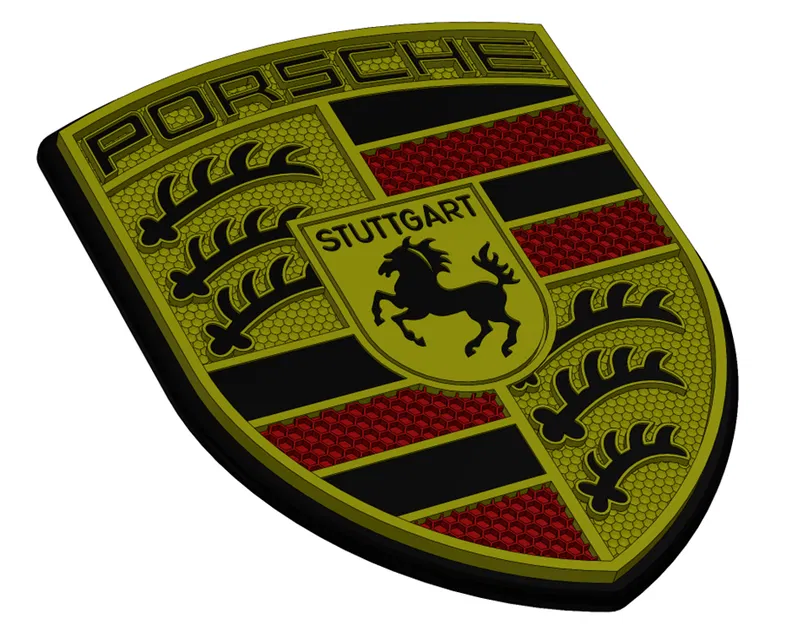 Biểu Tượng Porsche "Ultimate" - Mẫu In 3D - Image 4