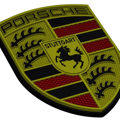Biểu Tượng Porsche "Ultimate" - Mẫu In 3D