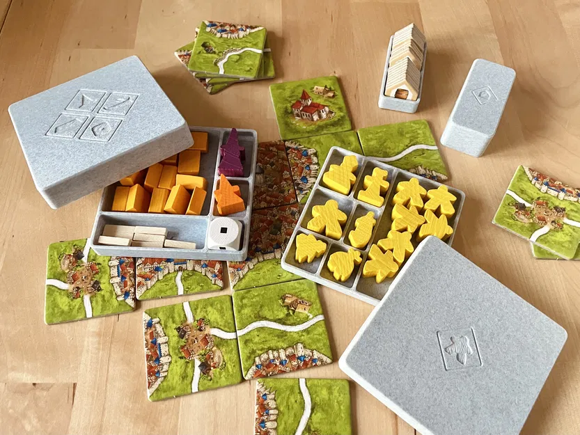 Hộp Meeple và Hộp Phụ kiện Carcassonne Big Box (3.0) - Image 1