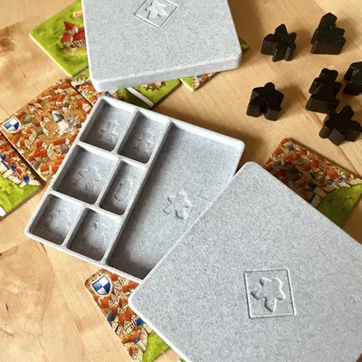 Hộp Meeple và Hộp Phụ kiện Carcassonne Big Box (3.0)