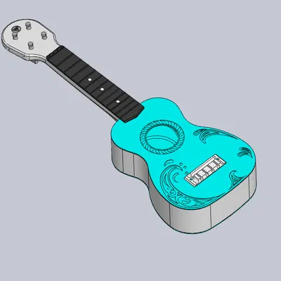 Đàn Ukulele Soprano (Các Thiết Kế Trang Trí Khác Nhau)