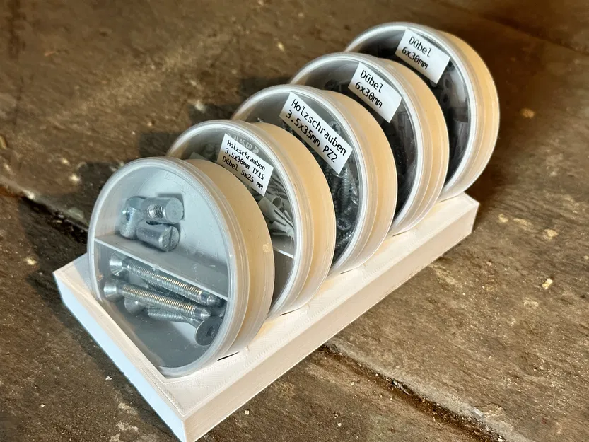 Hệ thống tổ chức kích cỡ nắp Pringles - Image 1