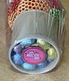 Hộp Đựng Tiền Trứng Phục Sinh Có Nắp Pringles - Image 1