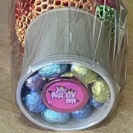 Hộp Đựng Tiền Trứng Phục Sinh Có Nắp Pringles