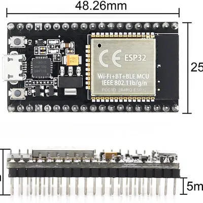 Đế Gridfinity Cho ESP32 (Chip ESP-WROOM-32 CP2102)