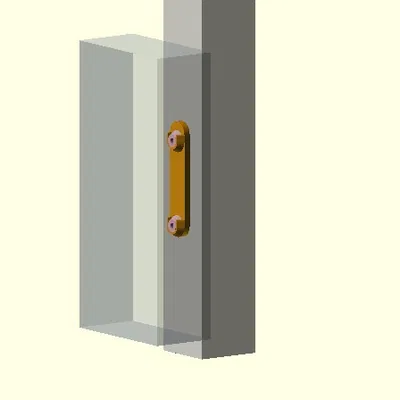 Giá đỡ thay thế cho bộ nguồn Prusa trên bàn IKEA LACK