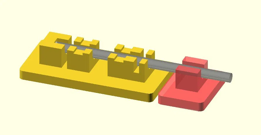 Khuôn mài và cắt cho trục Skelestruder 5mm - Image 1