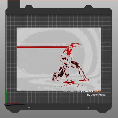 Mô Hình Iron Man Hạ Cánh HueForge