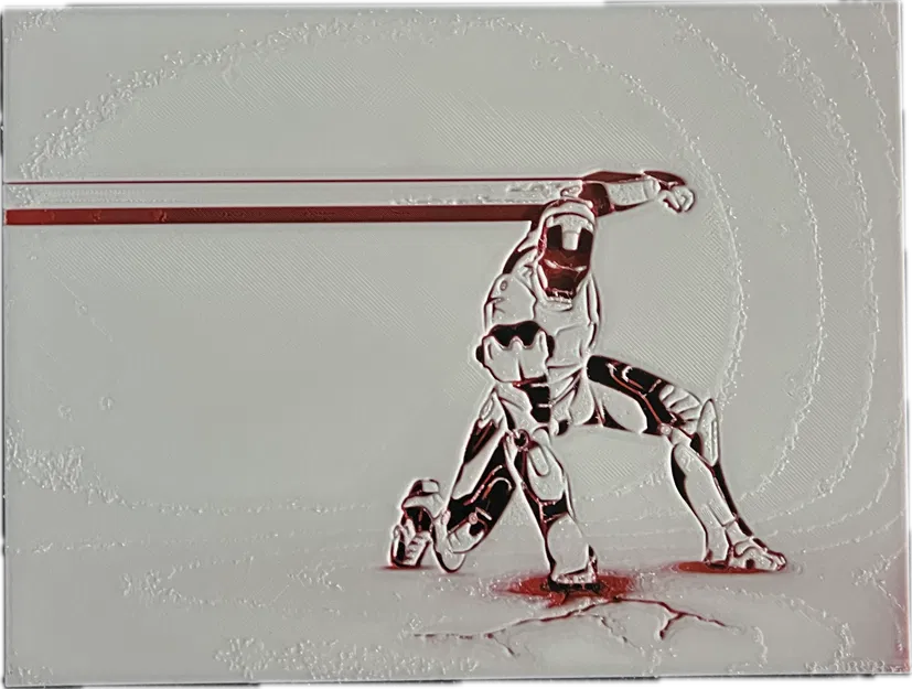 Mô Hình Iron Man Hạ Cánh HueForge - Image 2