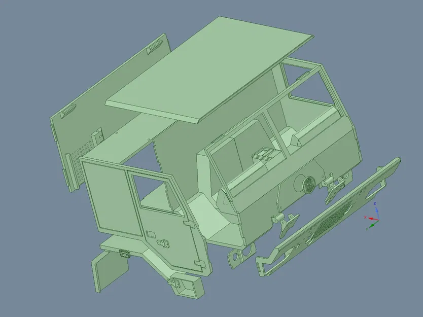 Mô Hình Tatra 815-7 Tỉ Lệ 1/10 - Image 2