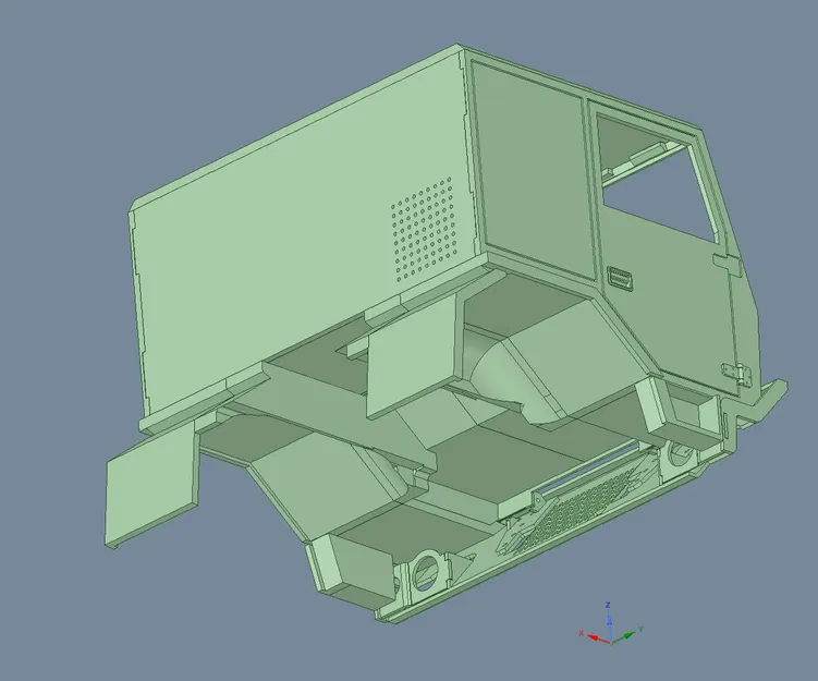 Mô Hình Tatra 815-7 Tỉ Lệ 1/10 - Image 3