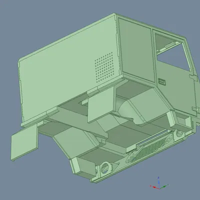 Mô Hình Tatra 815-7 Tỉ Lệ 1/10