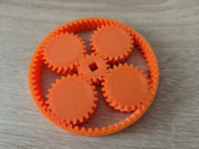 Bánh Răng Vít Nghiêng Hình Xương Cá - Image 1