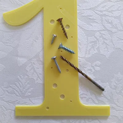 PHÔNG CHỮ VÀ SỐ TINKERCAD