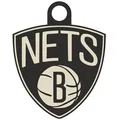 Móc Khóa Brooklyn Nets - Đồ Dùng Cho Fan Bóng Rổ - Thumbnail 1
