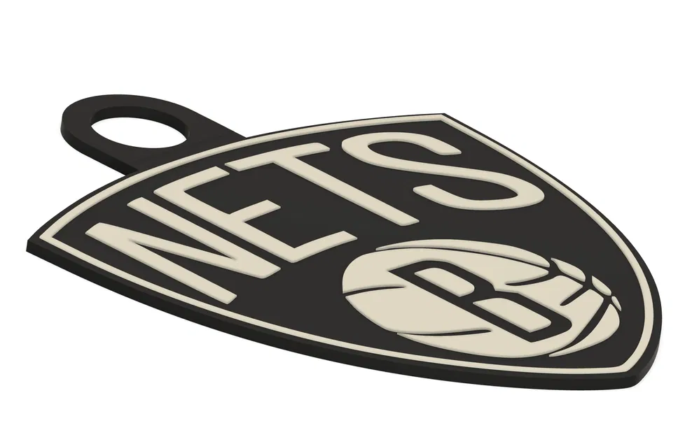 Móc Khóa Brooklyn Nets - Đồ Dùng Cho Fan Bóng Rổ - Image 2