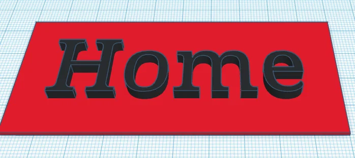 Chữ Trang Trí Nhà Cửa "Home" - Image 1