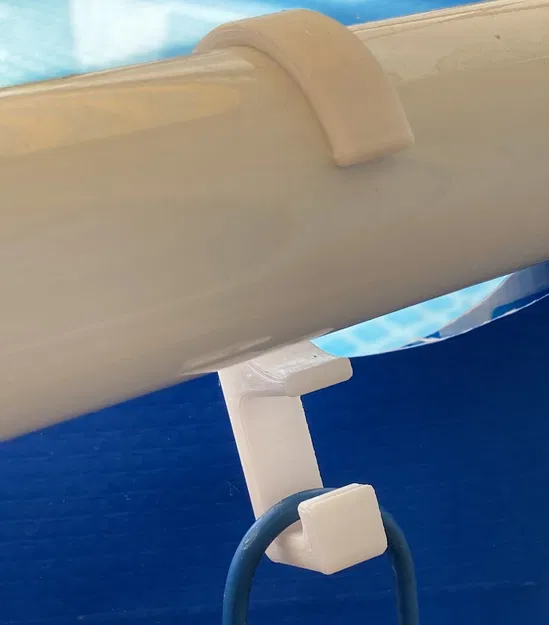 Móc hồ bơi / Pool hook cho ống 38mm - Image 1
