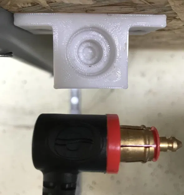 Giá đỡ phích cắm xe máy 12V / 12V Motorrad Stecker Halter DIN 4165 - Image 1